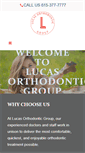 Mobile Screenshot of lucasorthodonticgroup.com
